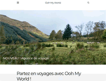 Tablet Screenshot of oohmyworld.com